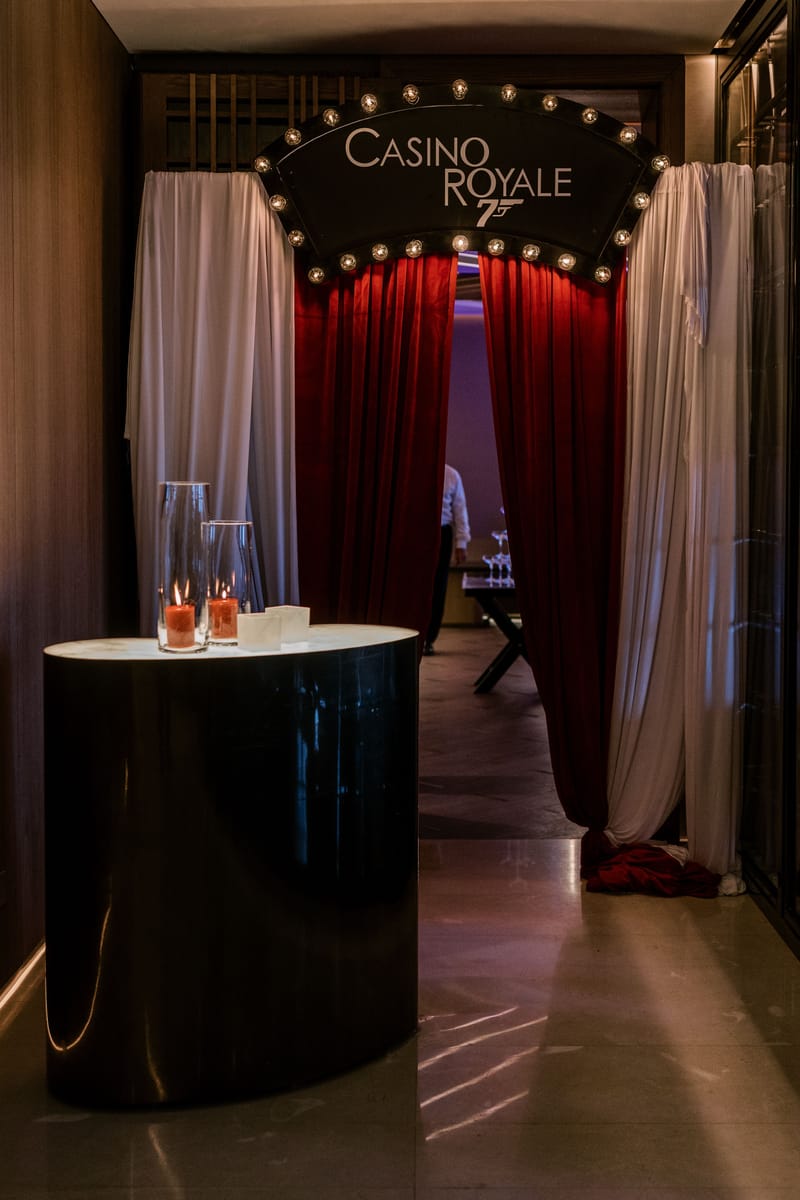 Casino Royale, private celebration